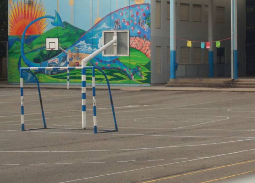 Patio de un centro educativo