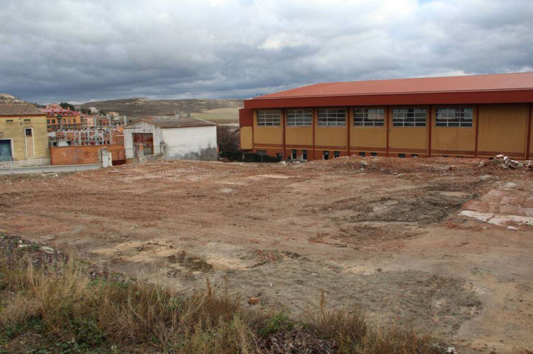 Parcela donde se ubicará el futuro centro de salud de Cuéllar