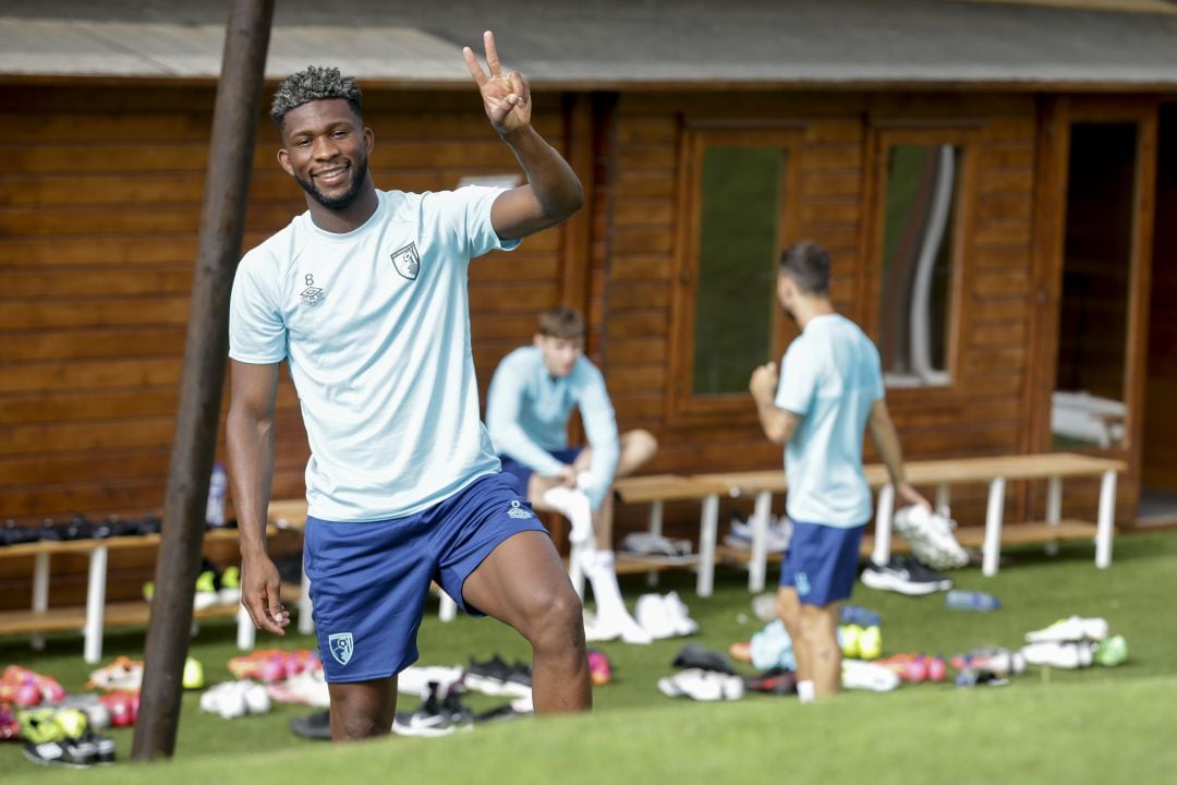 Jefferson Lerma en la pretemporada con el Bournemouth