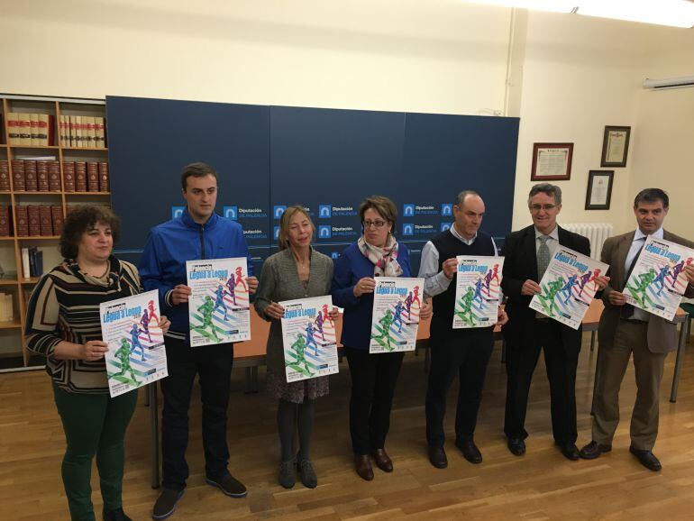 Presentación en la Diputación Provincial de la octava edición de Palencia Legua a Legua