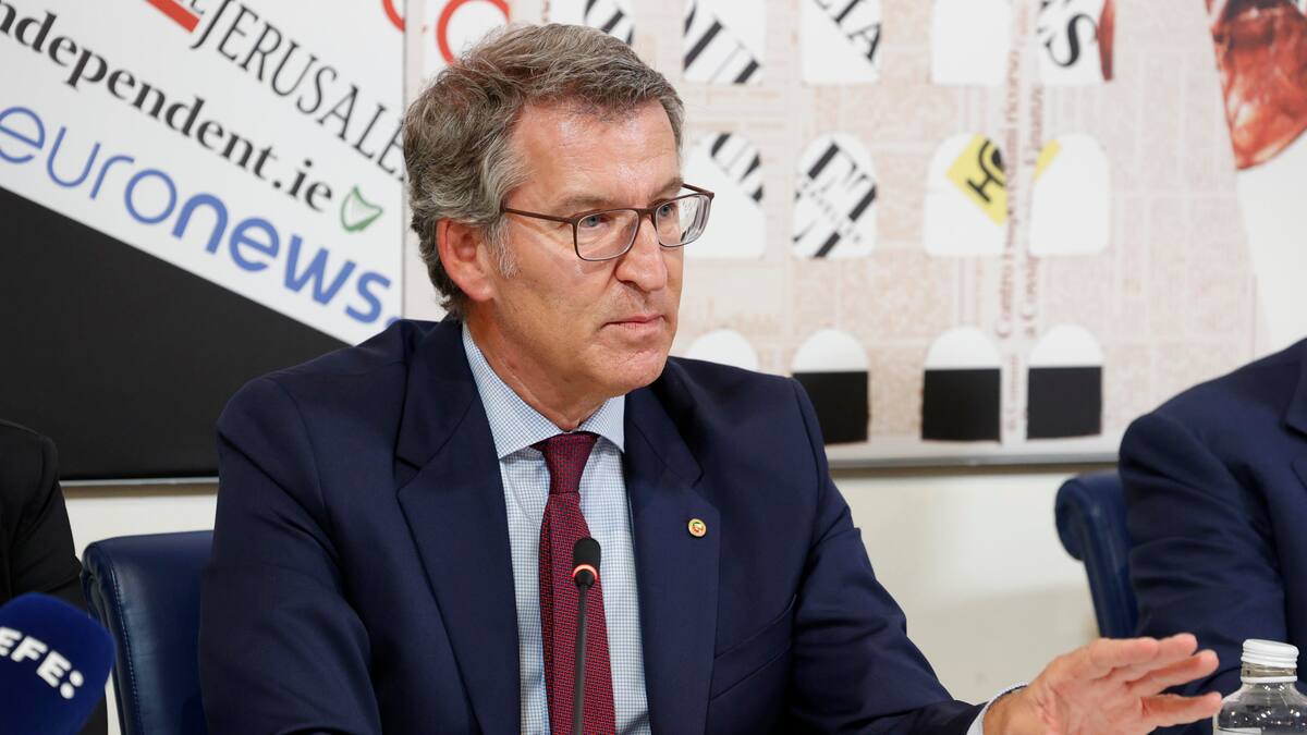 Feijóo, solo en Europa