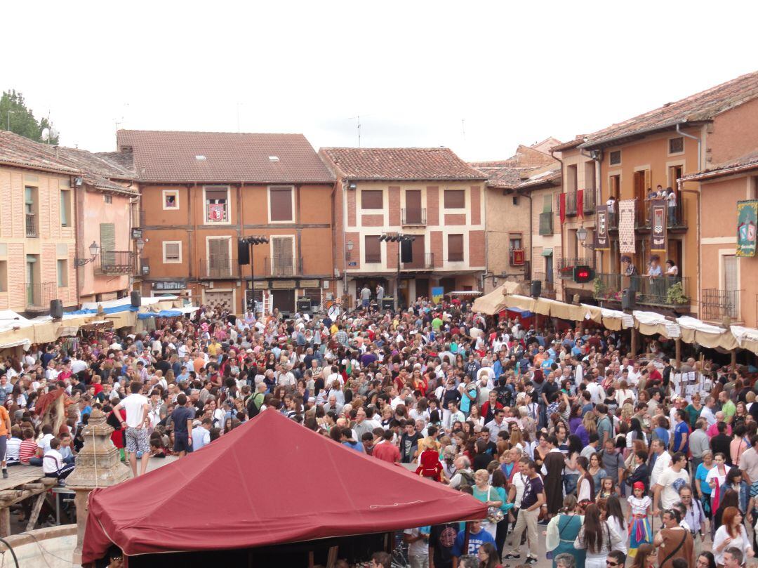 Celebración de Ayllón Medieval en una imagen de archivo