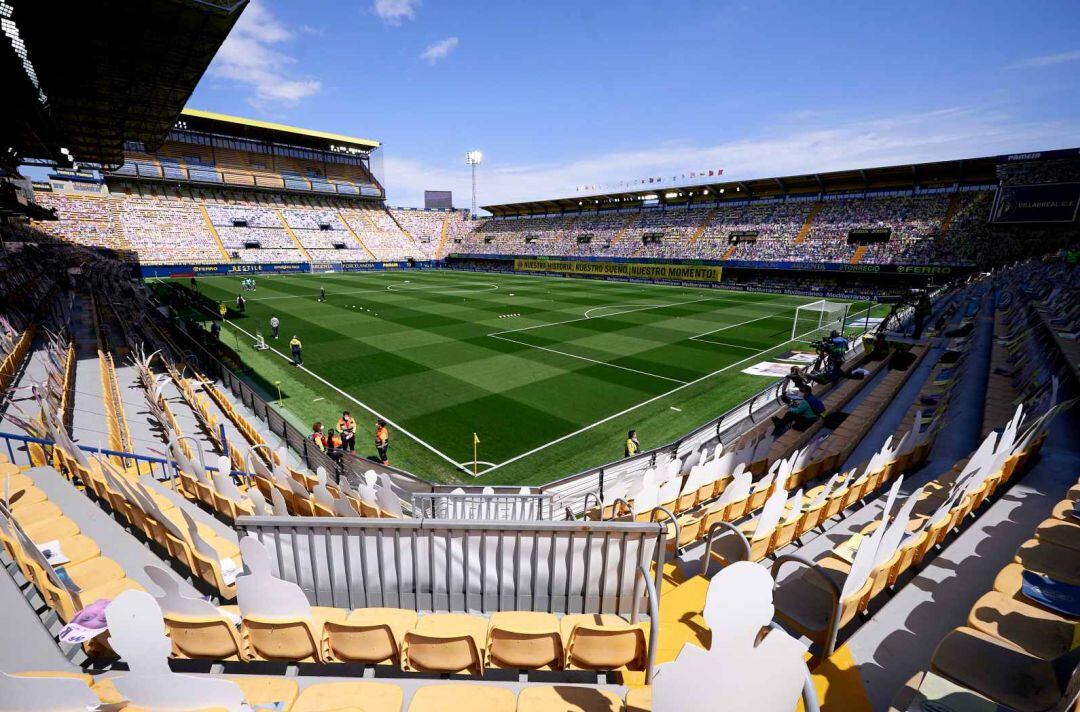 El Estadio de La Cerámica, del Villarreal.