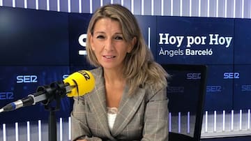 YOLANDA DÍAZ, EN 'HOY POR HOY'