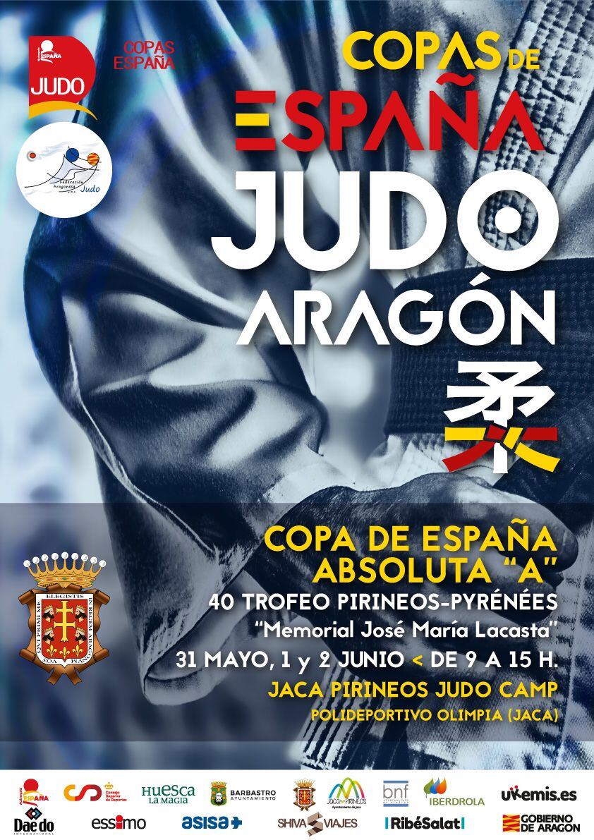 Con cientos de judocas en Jaca este fin de semana