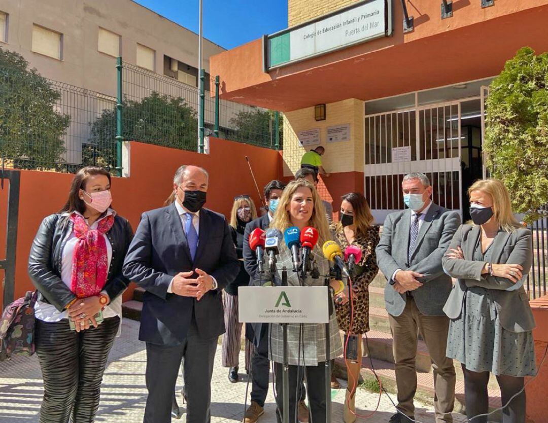 Un momento de la comparecencia.