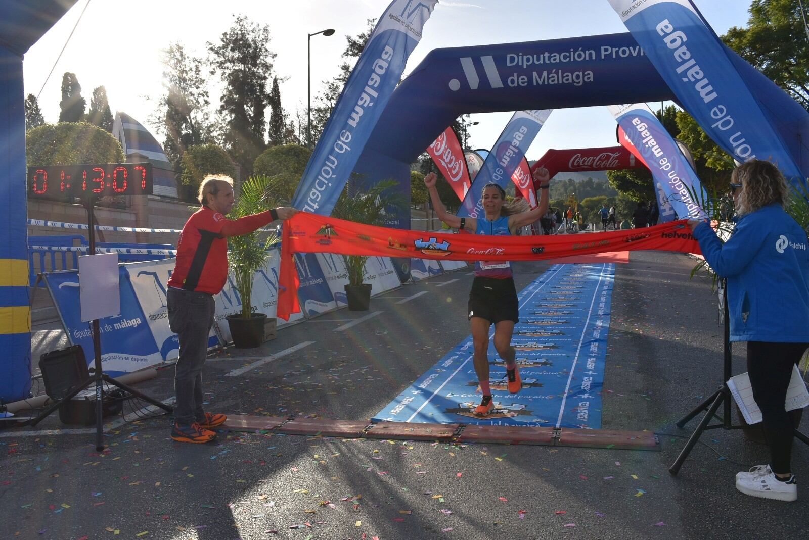 Eva María Moreda, ganadora de la décima edición del Trail Alhaurín de la Torre “La Conquista del Paraíso”