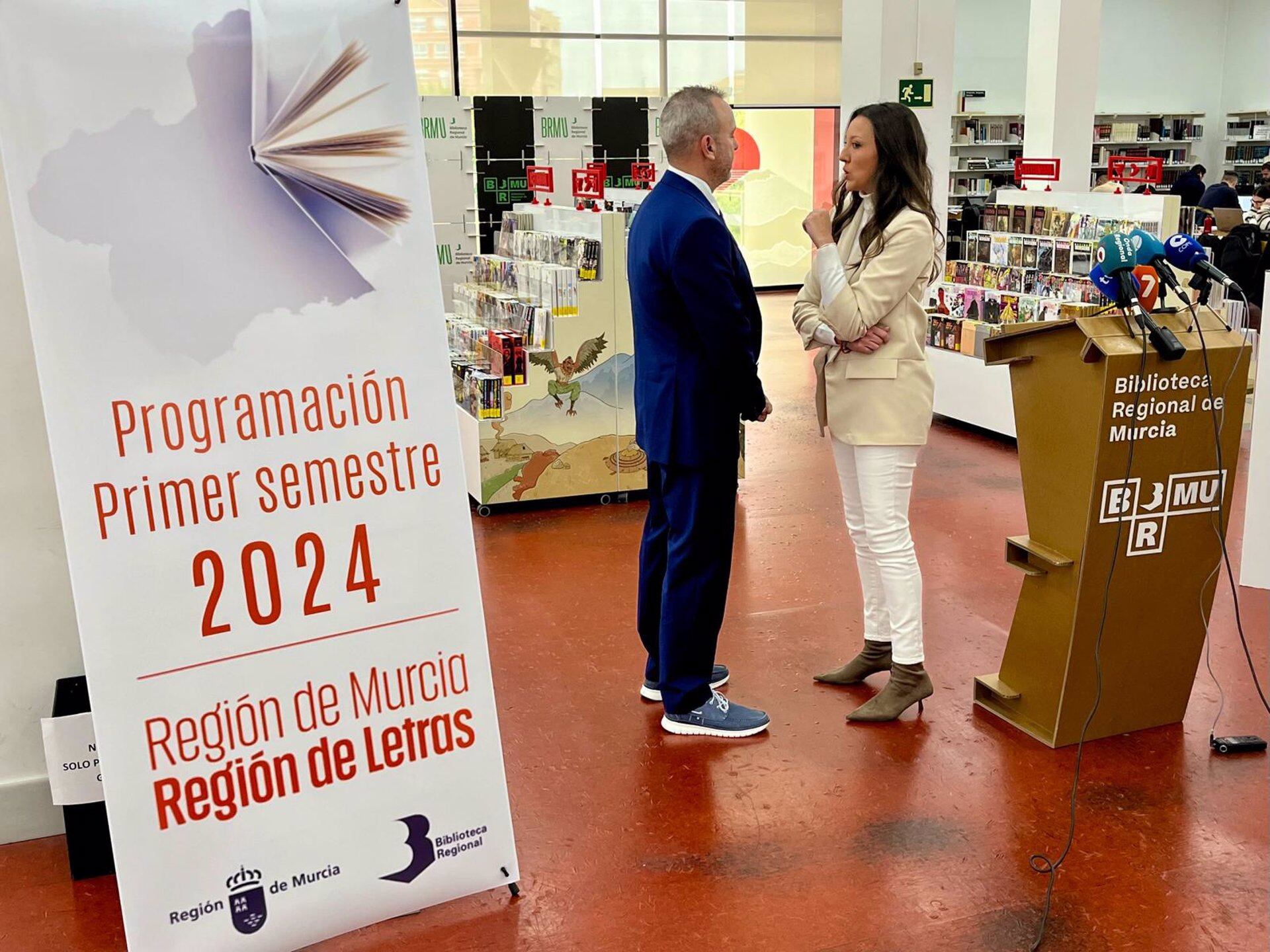 29/01/2024 Literatura, cómic, cine, periodismo y artes plásticas en la Biblioteca regional