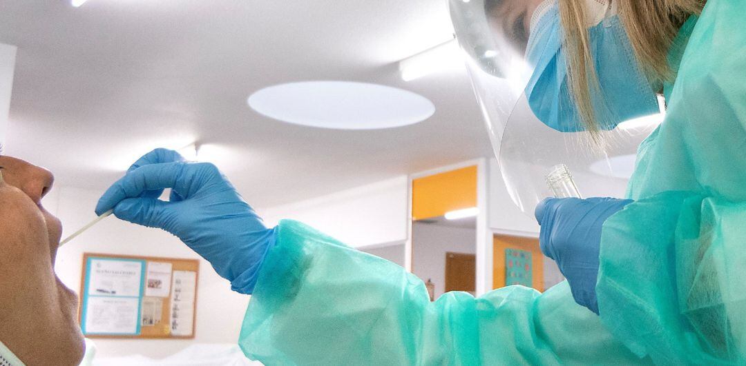 Prueba de coronavirus.