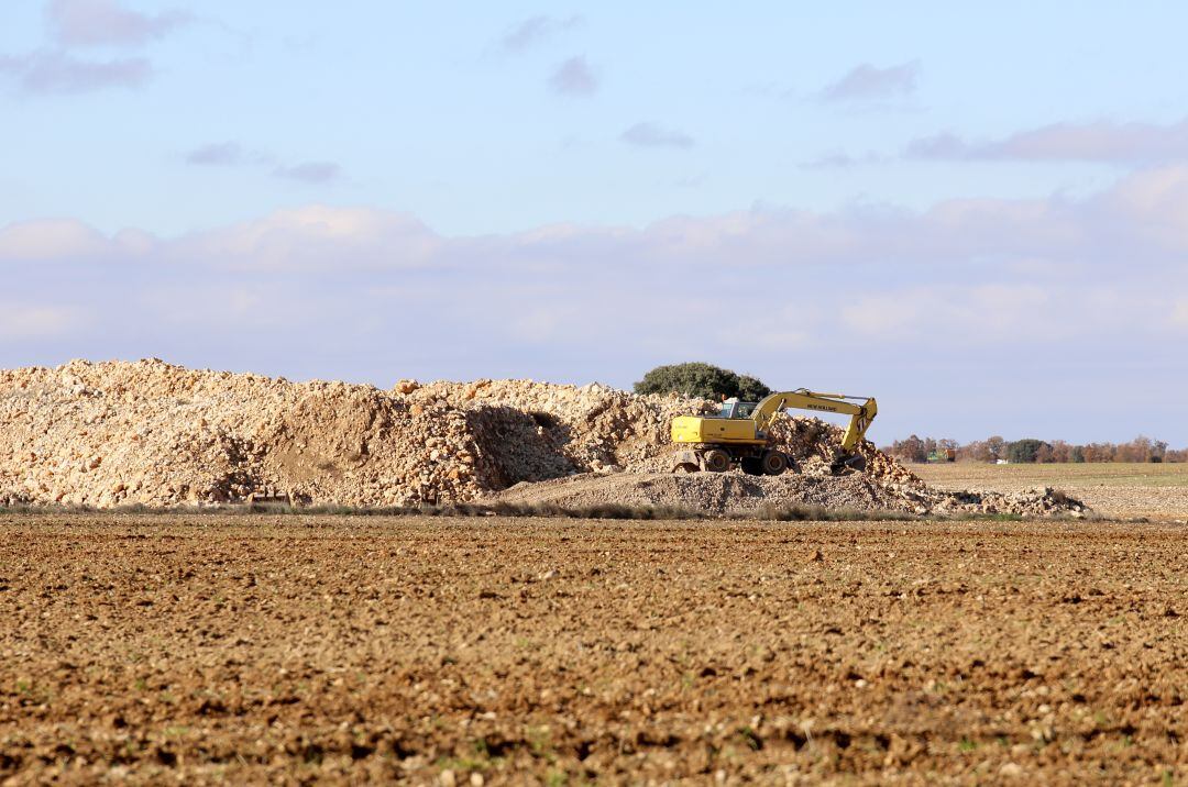 Obras en el tramo entre Olivares y Tudela de Duero