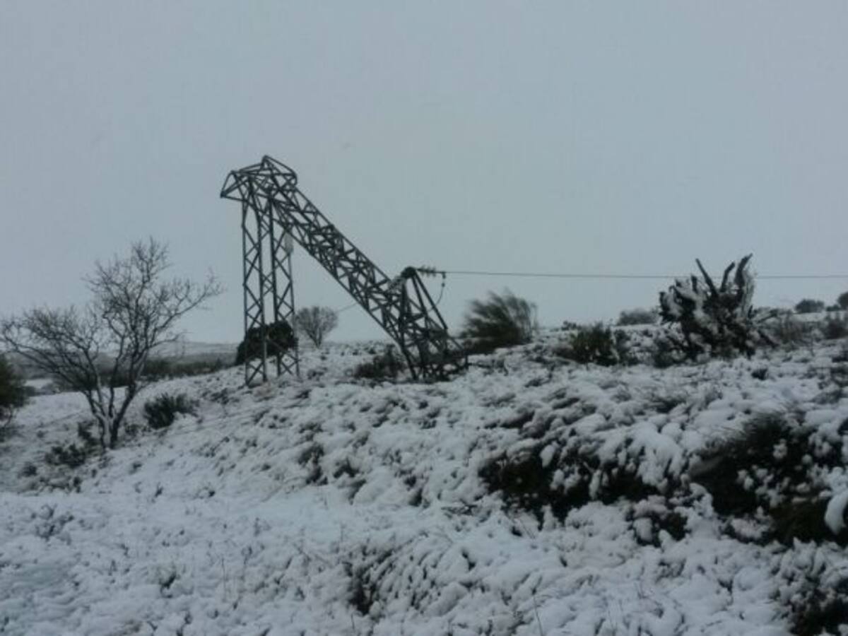 La provincia de Teruel, la más afectada