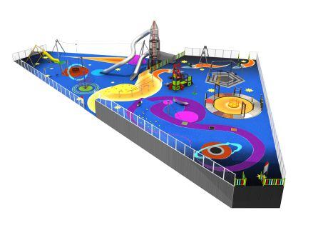 Infografía del parque de Jenaro de la Fuente