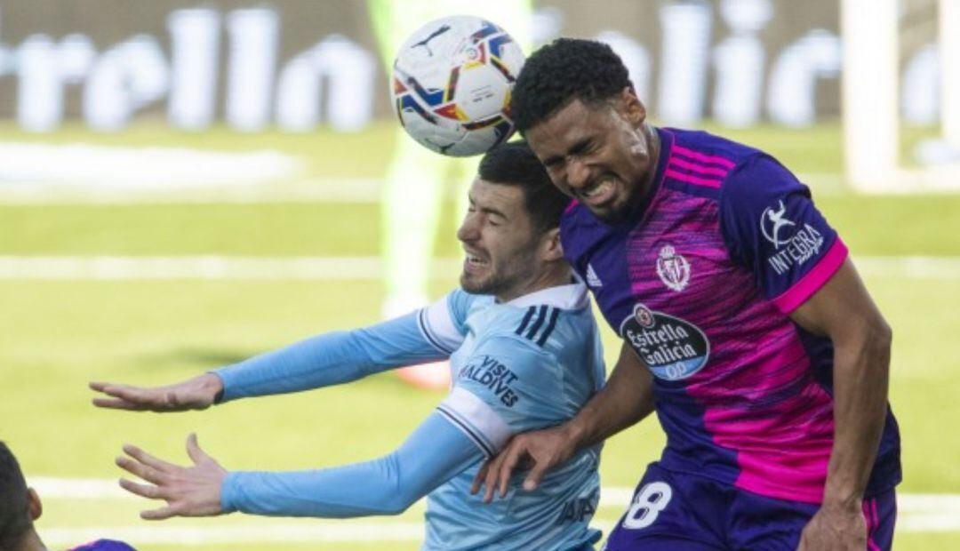 Imagen del partido ante el Celta de la temporada 2020-2021