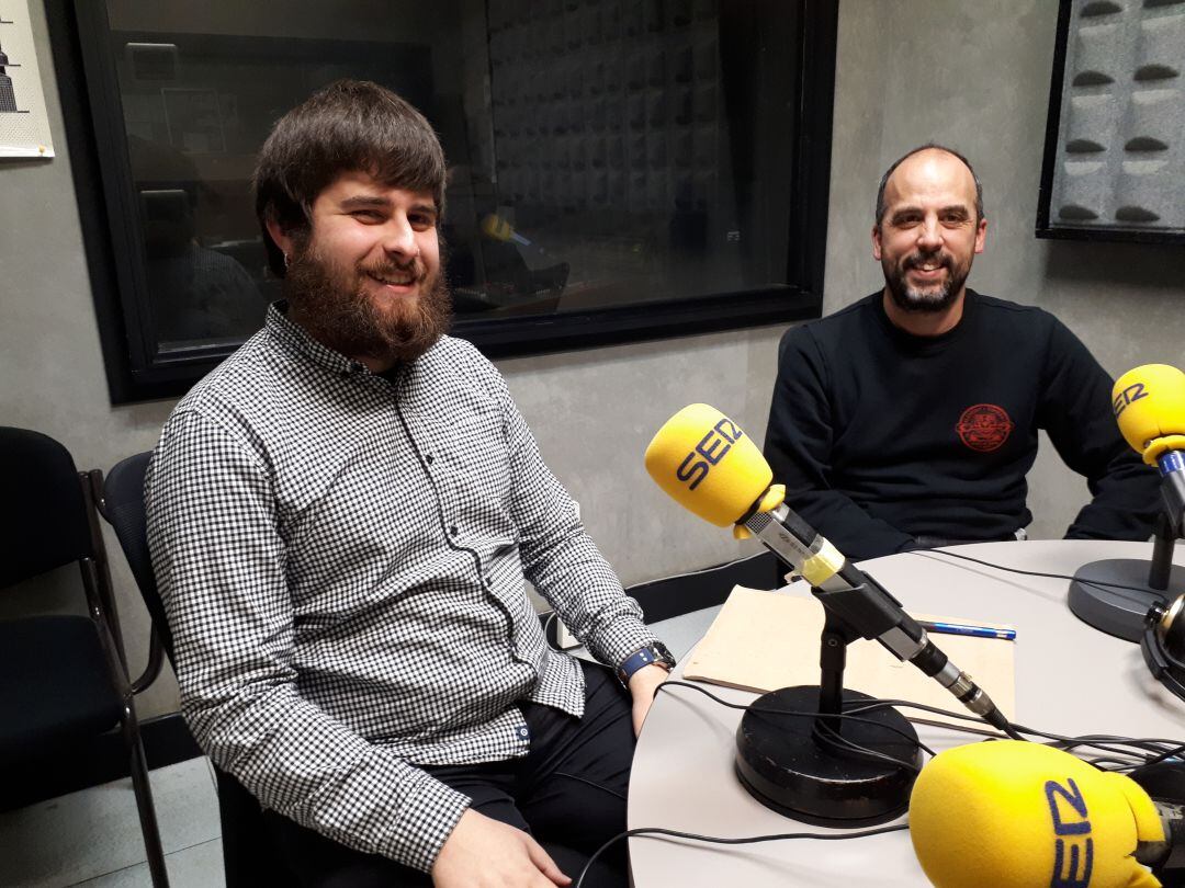 De iquierda a derecha: Danel de Prado y Aitor Urresti