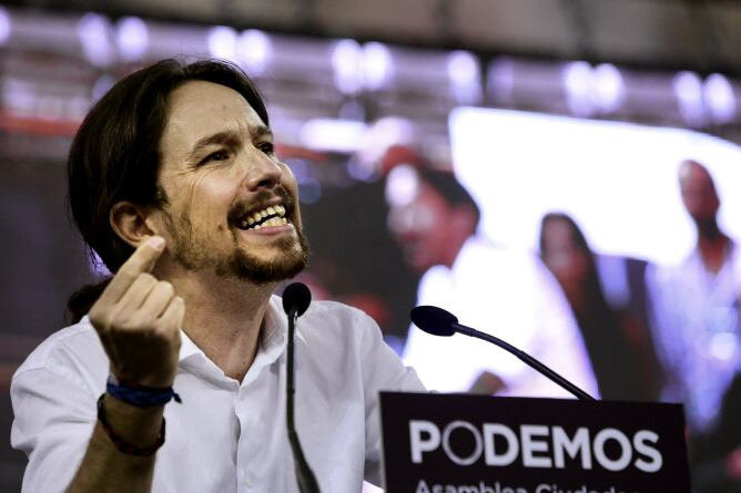 El líder de Podemos, Pablo Iglesias, interviene en la Asamblea Ciudadana &#039;Sí Se Puede&#039;