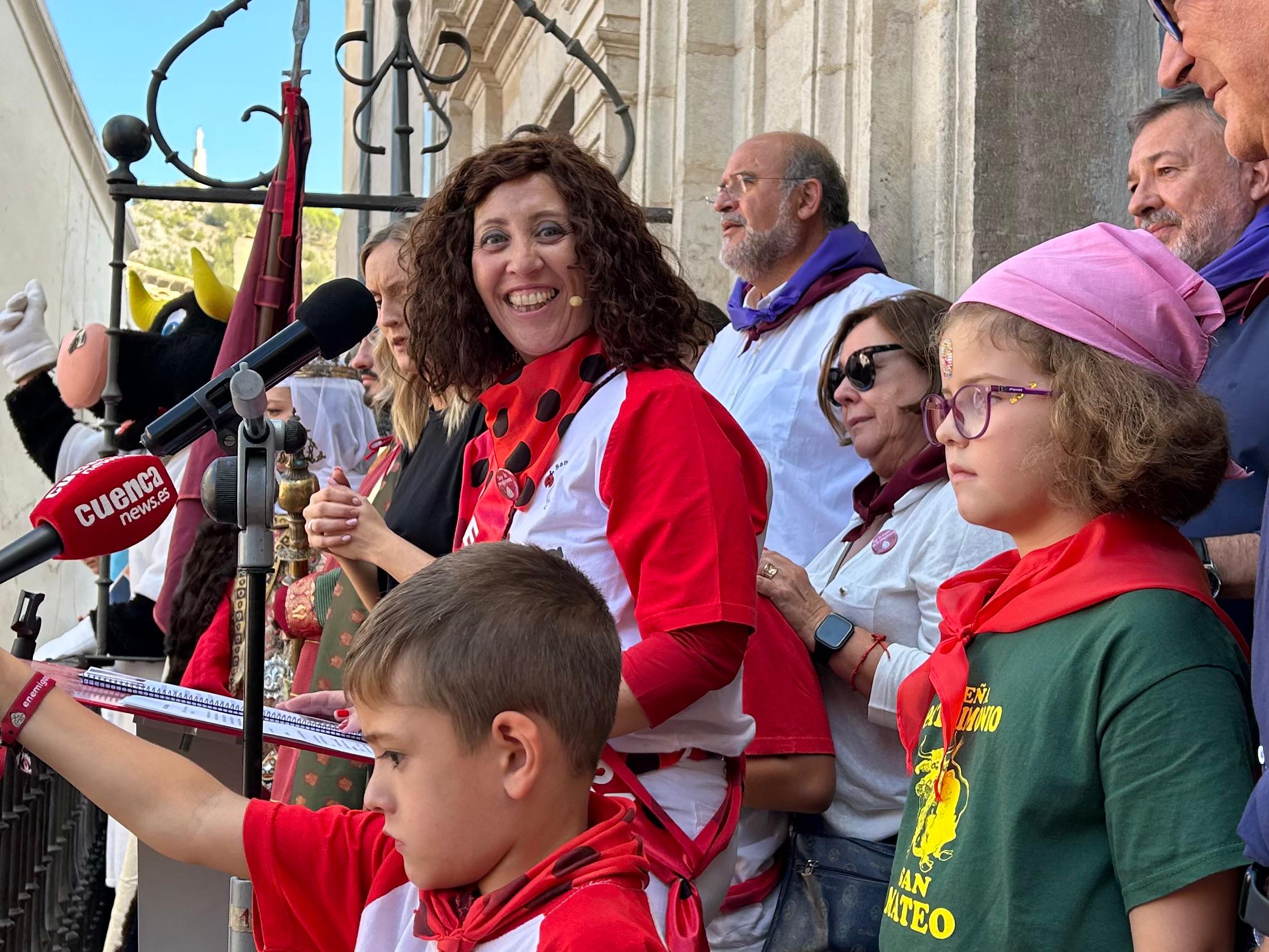 Laura García Melero, pregonera de las fiestas de San Mateo 2024.