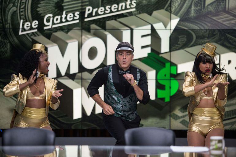 Fotograma de Money Monster con George Clooney