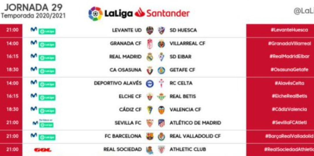 Los próximos partidos del Real Valladolid serán en domingo