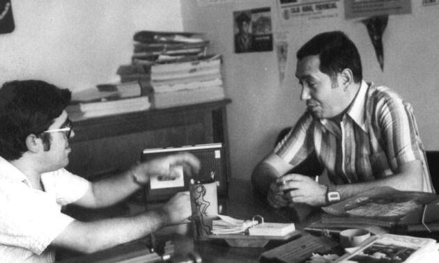 José Vicente Ávila entrevista a Gonzalo Pelayo en 1982.