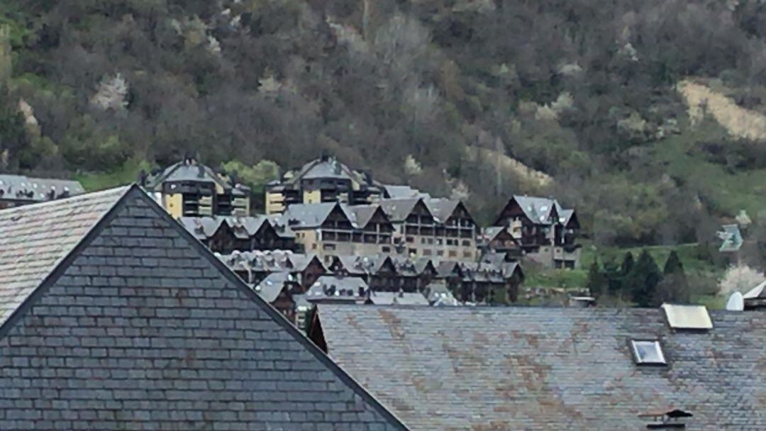 Gausac, a la Val d'Aran. Un dels pobles amb segones residències