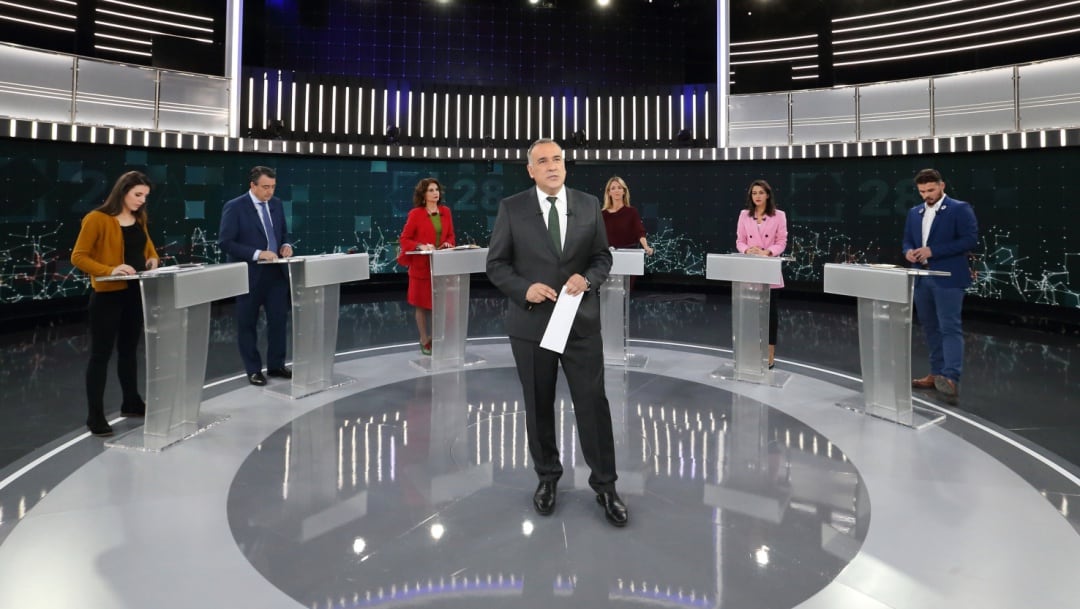 El debate electoral a seis de TVE lidera la noche