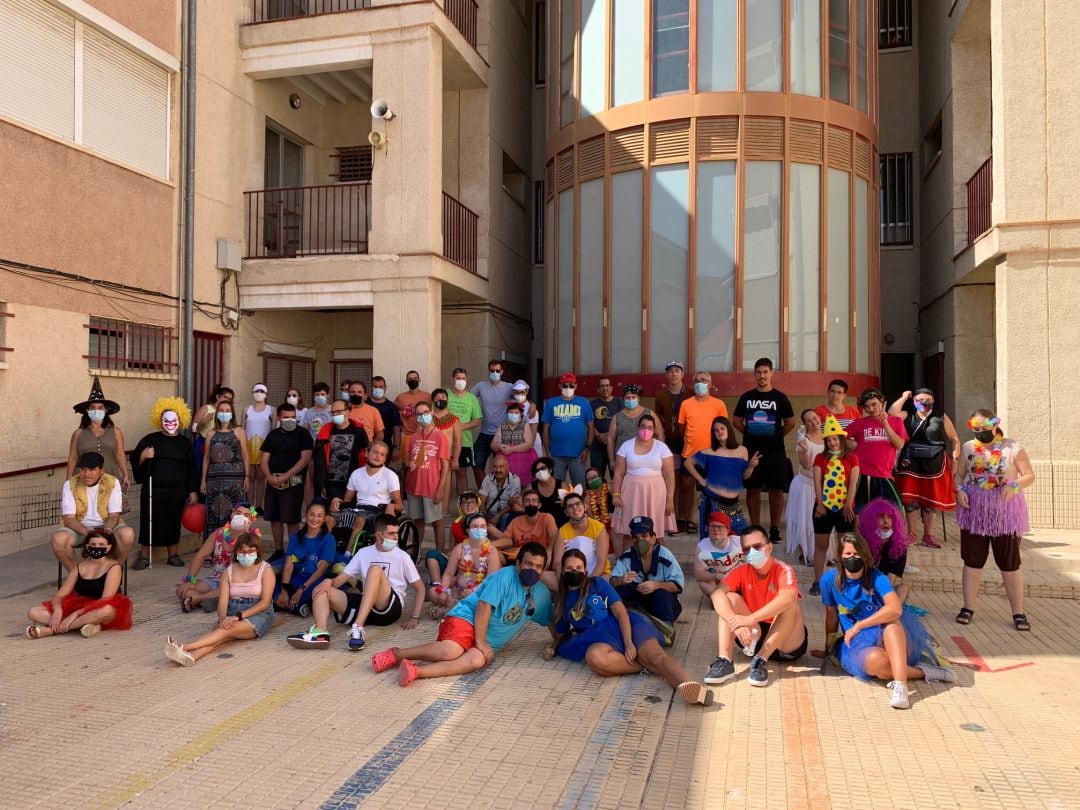 Foto de la fiesta de fin del programa de Respiro Familiar