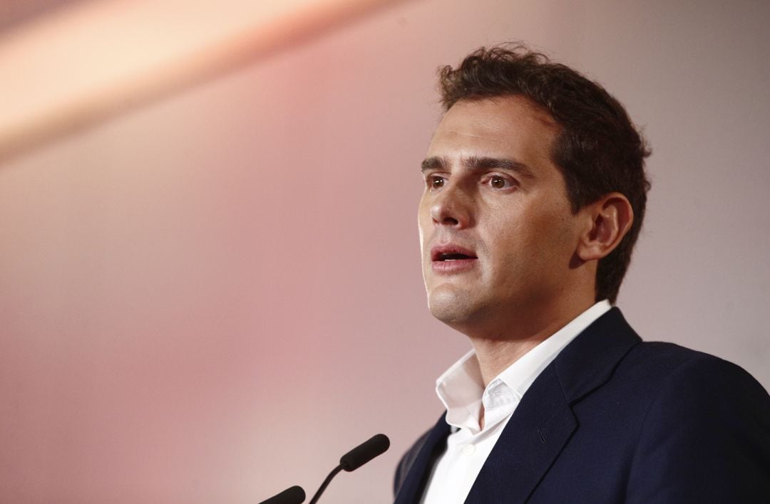 El líder de la formación naranja, Albert Rivera