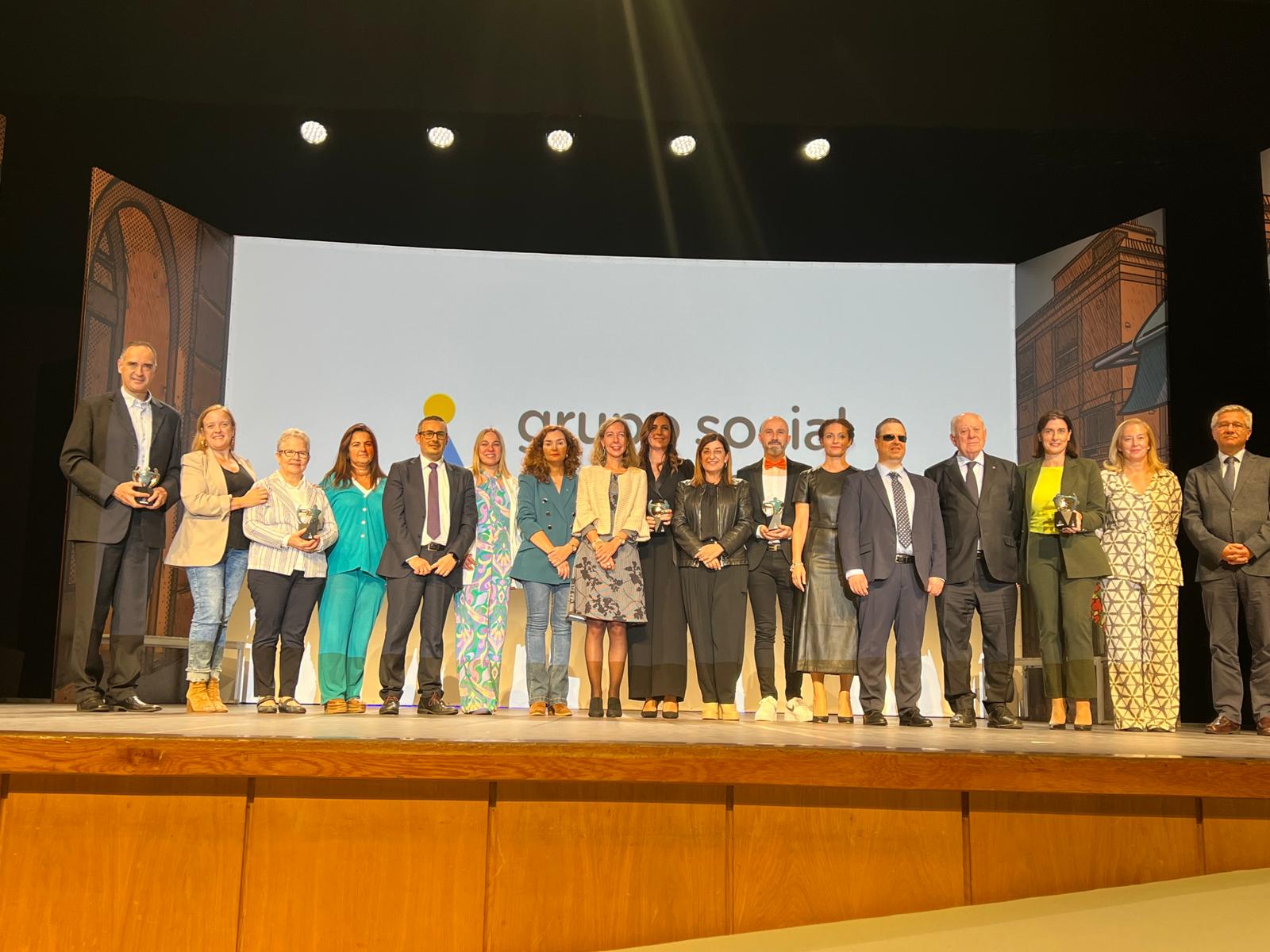 Premiados en el escenario del Casyc.