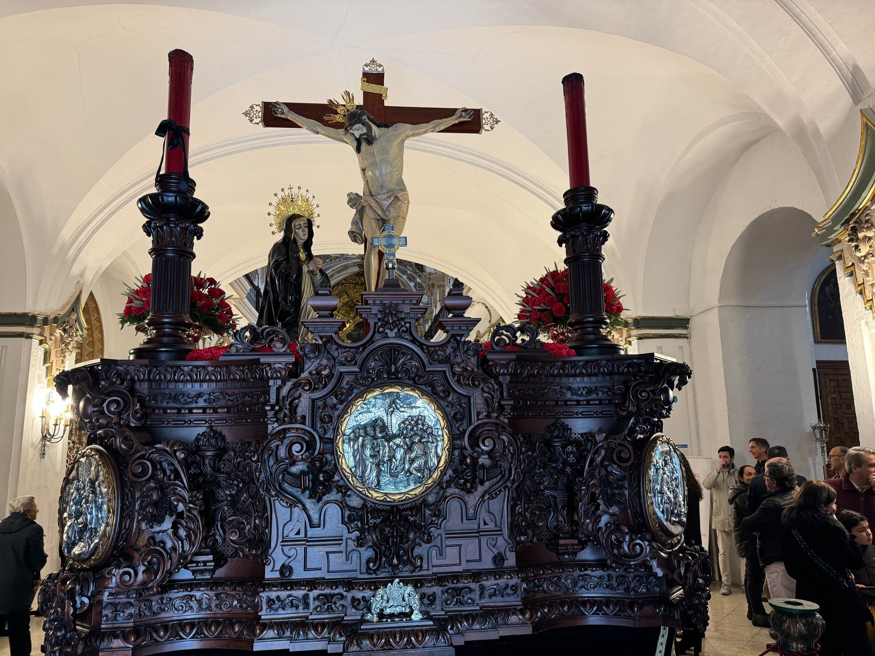 Cristo de La Caridad en  la iglesia de San Francisco