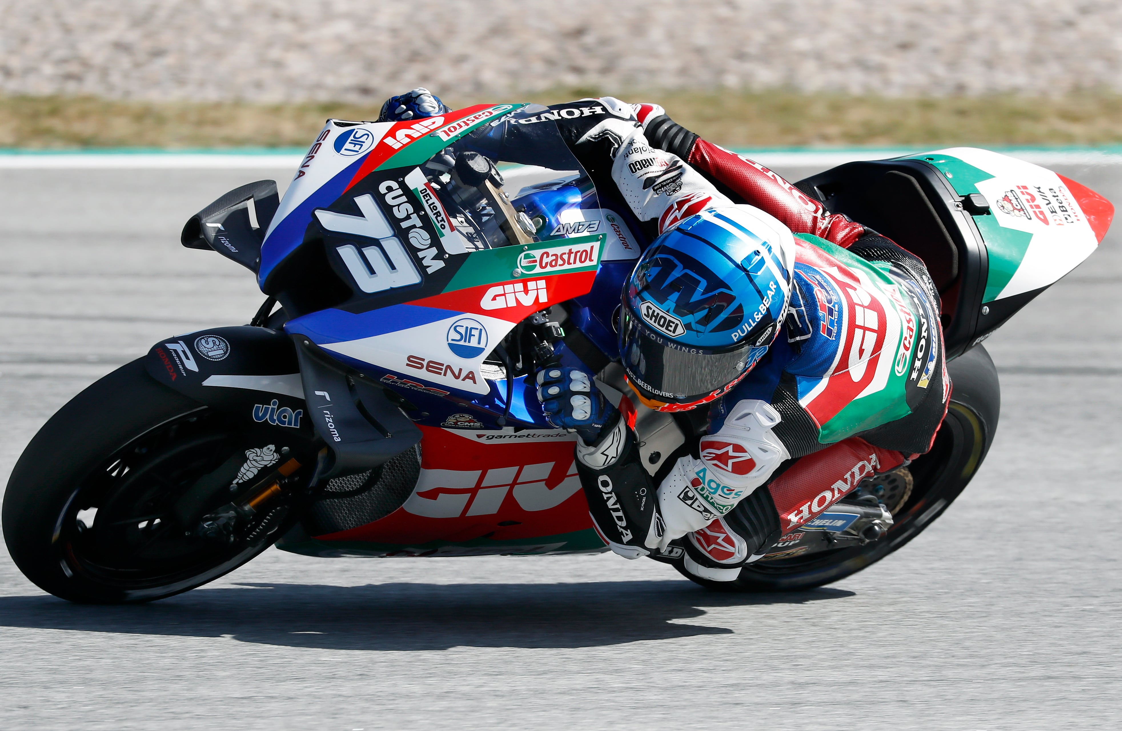 El piloto español Álex Márquez, del equipo Honda IDEMITSU, EFE/Andreu Dalmau