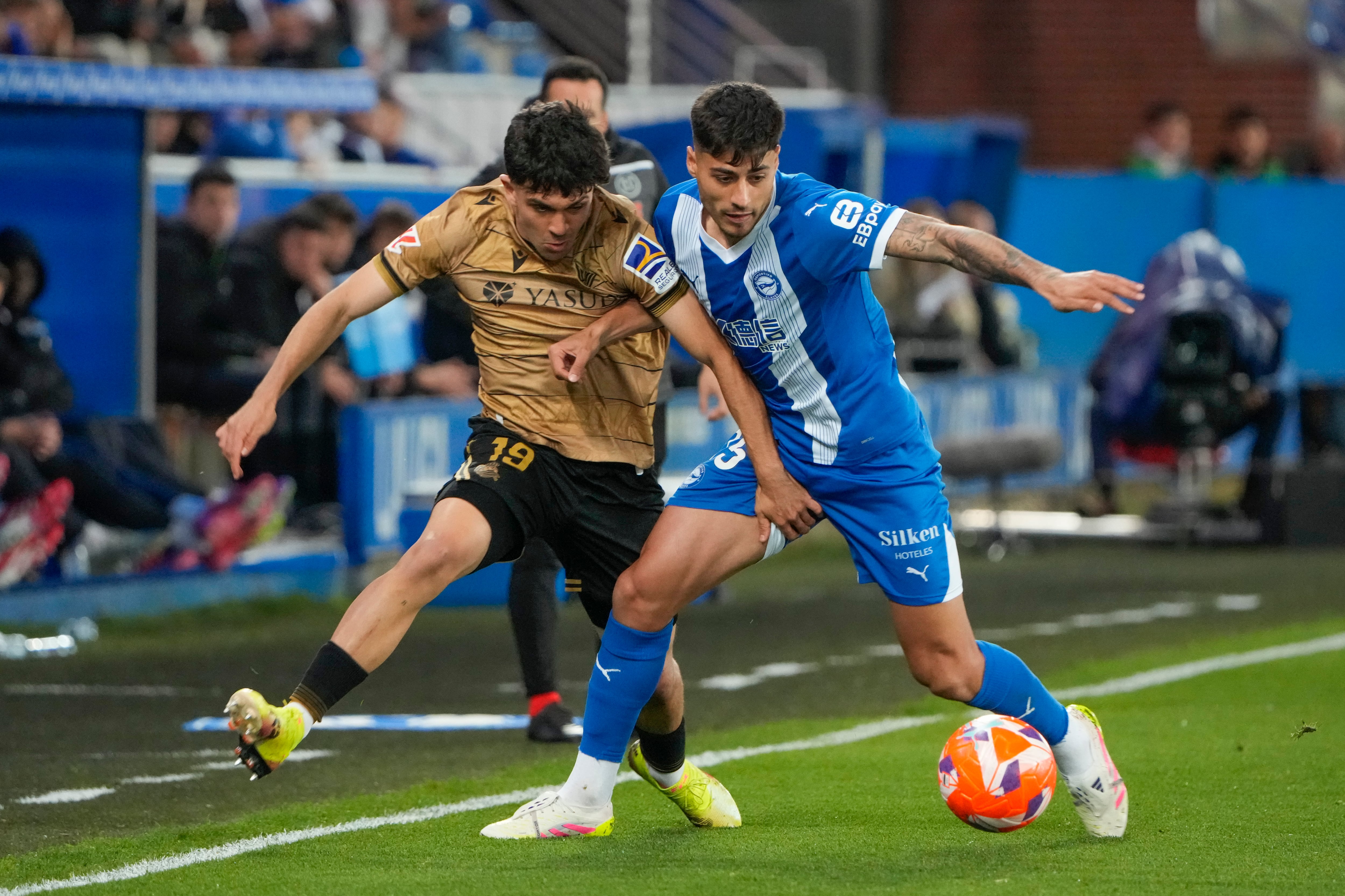 Martín contra la Real.