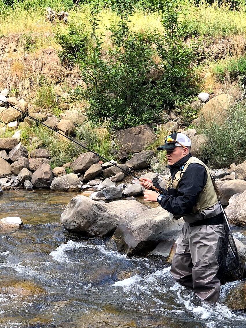 La pesca es uno de los recursos importantes del Alto Aragón