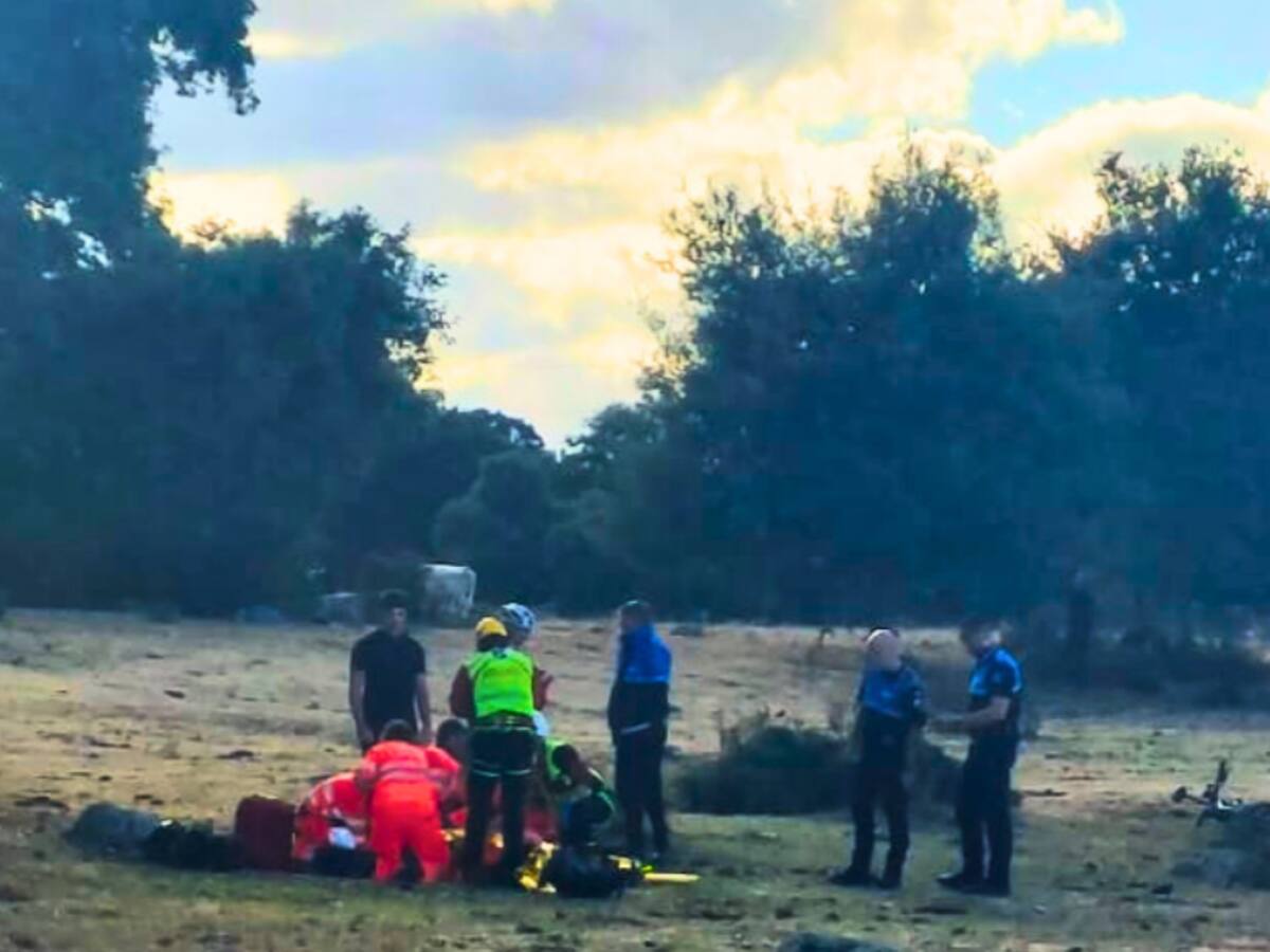 Herido un ciclista por una caída en el Carril Bici de Campo Azálvaro