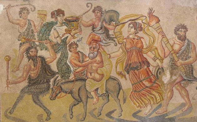 Mosaico romano figurativo de Noheda.