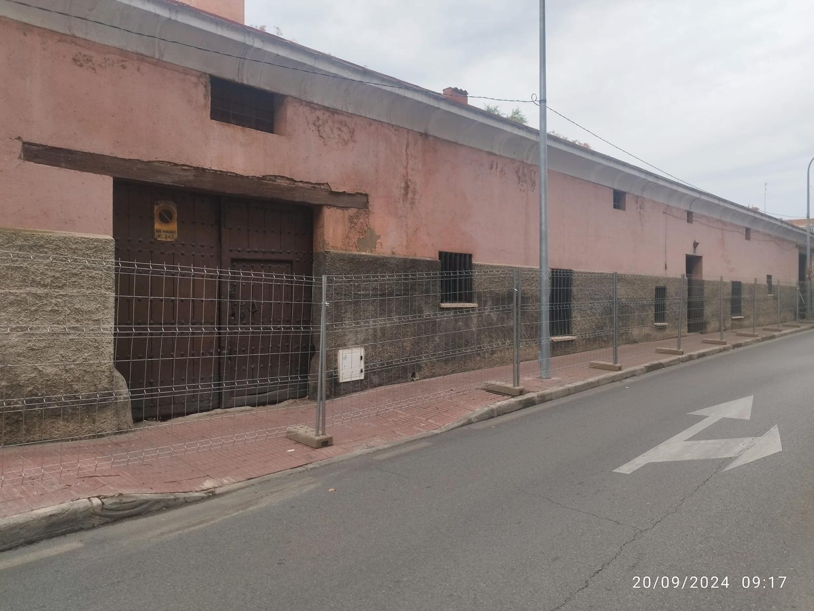 La conocida como &#039;Casa Roja&#039; de Móstoles antes de ser demolida