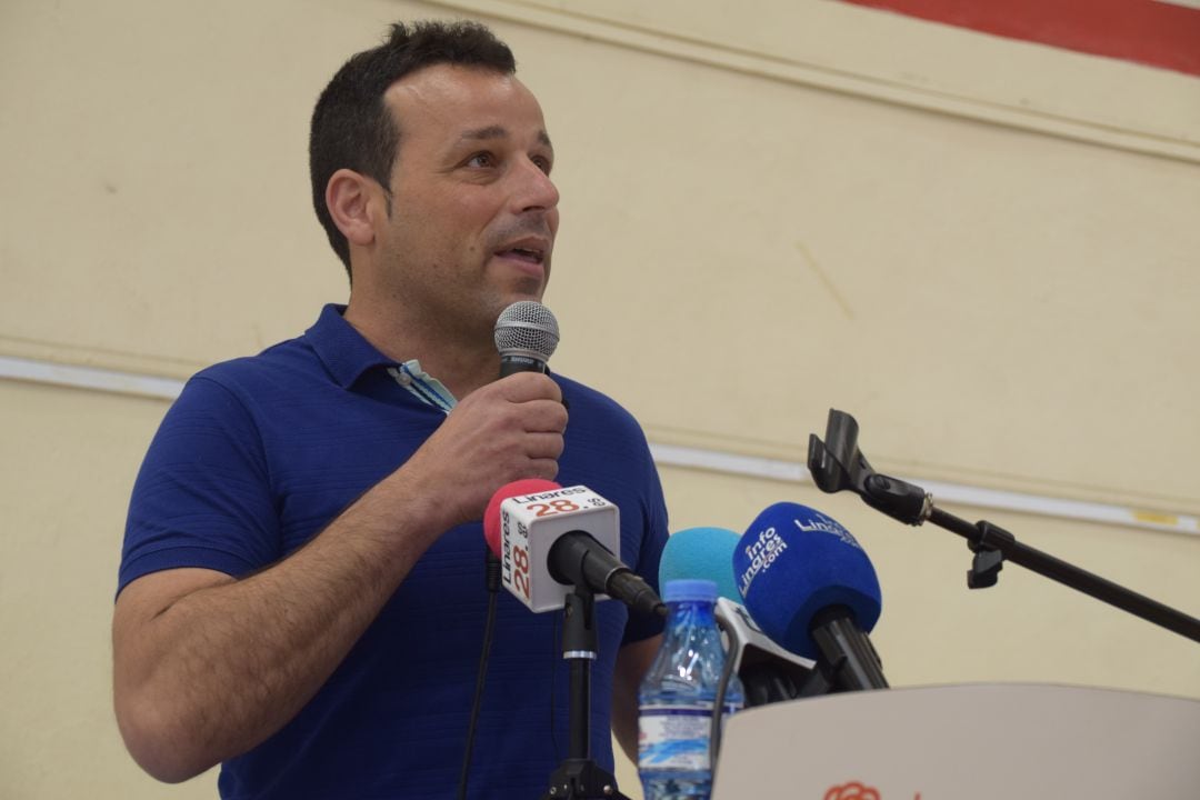 Javier Perales, secretario general del PSOE de Linares.