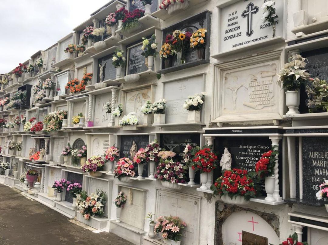 Imagen del cementerio de Algeciras