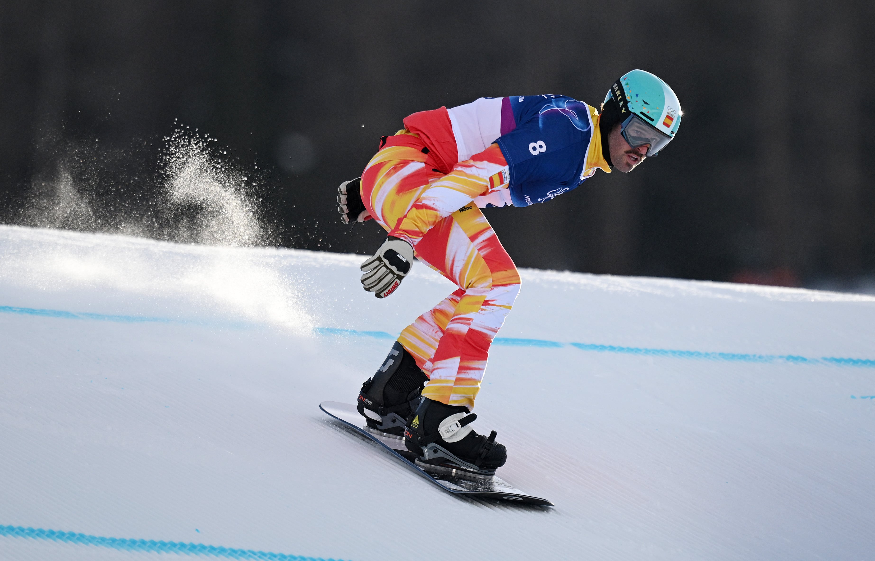 Lucas Eguibar durante estos Juegos de Invierno