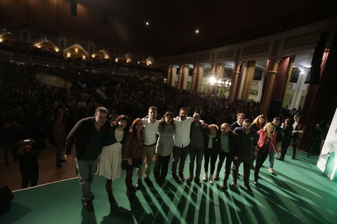 Mitin de Adelante Andalucía en Torremolinos