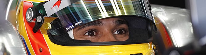 Lewis Hamilton, piloto de McLaren