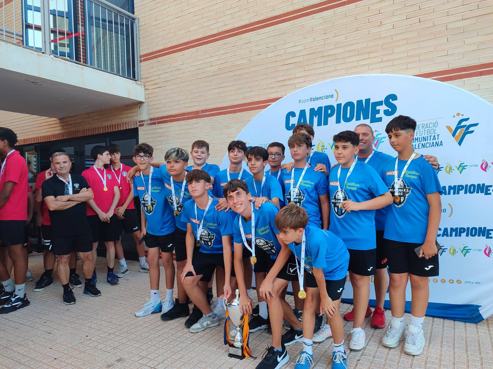 El Beliana infantil, campeón de liga