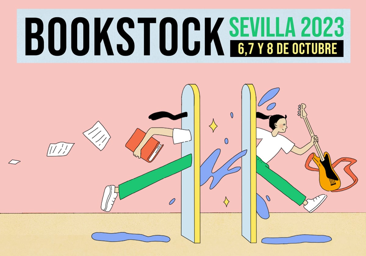 Imagen del cartel de Bookstock Sevilla 2023