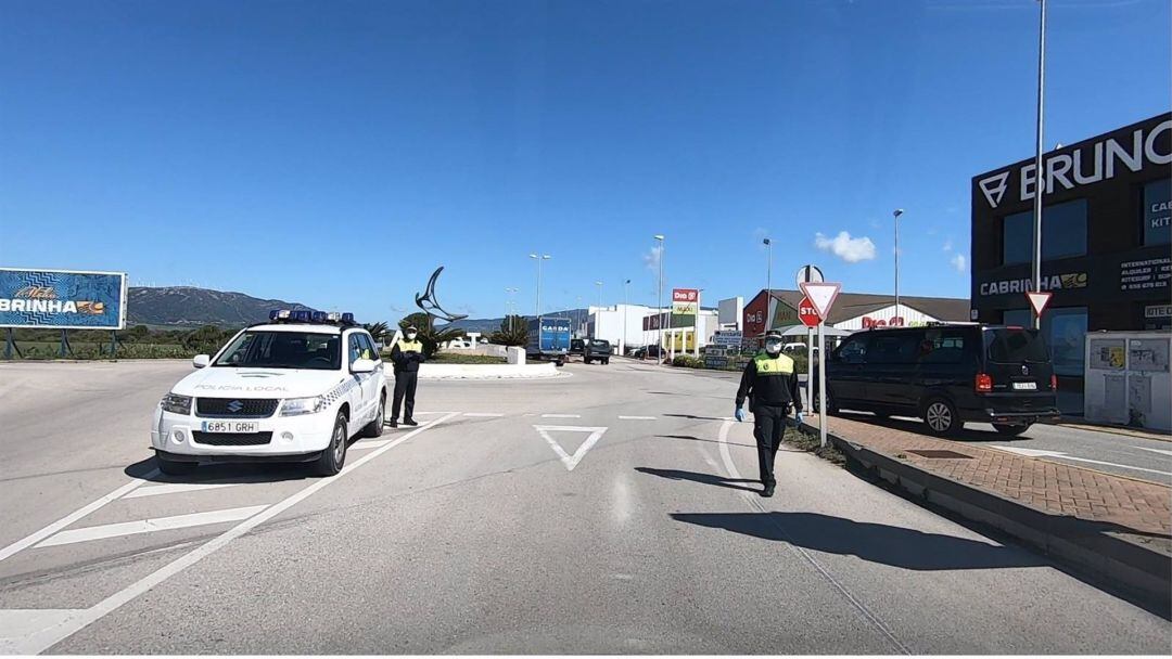 Agentes de Policía Local en Tarifa.