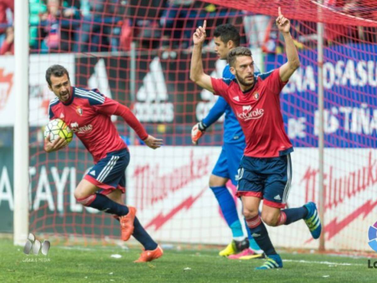 Remontada de Osasuna para consolidarse en playoff