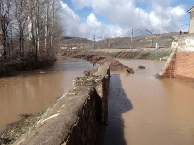 Río henares en Sigüenza.