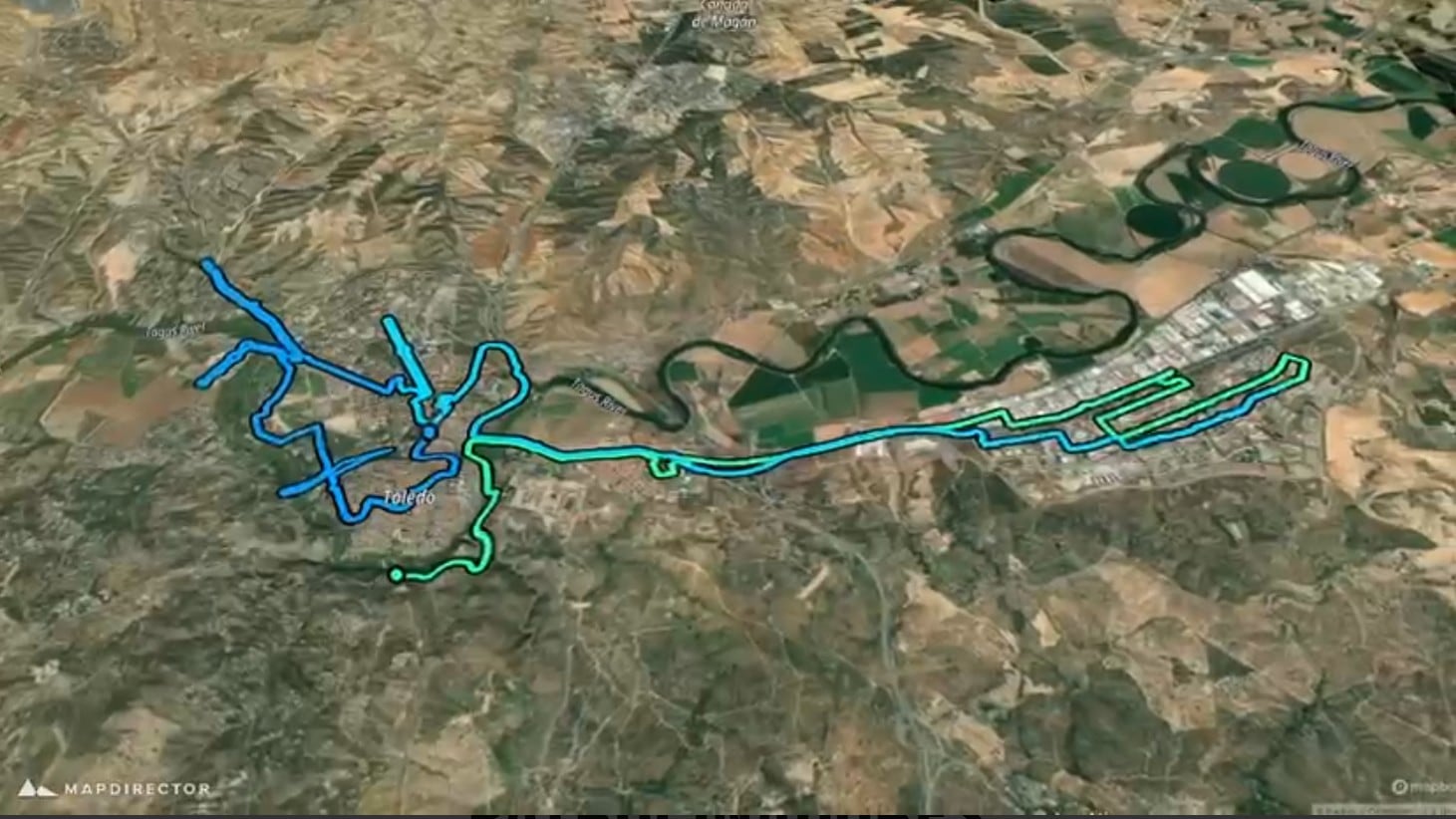 Recorrido Maratón de Toledo