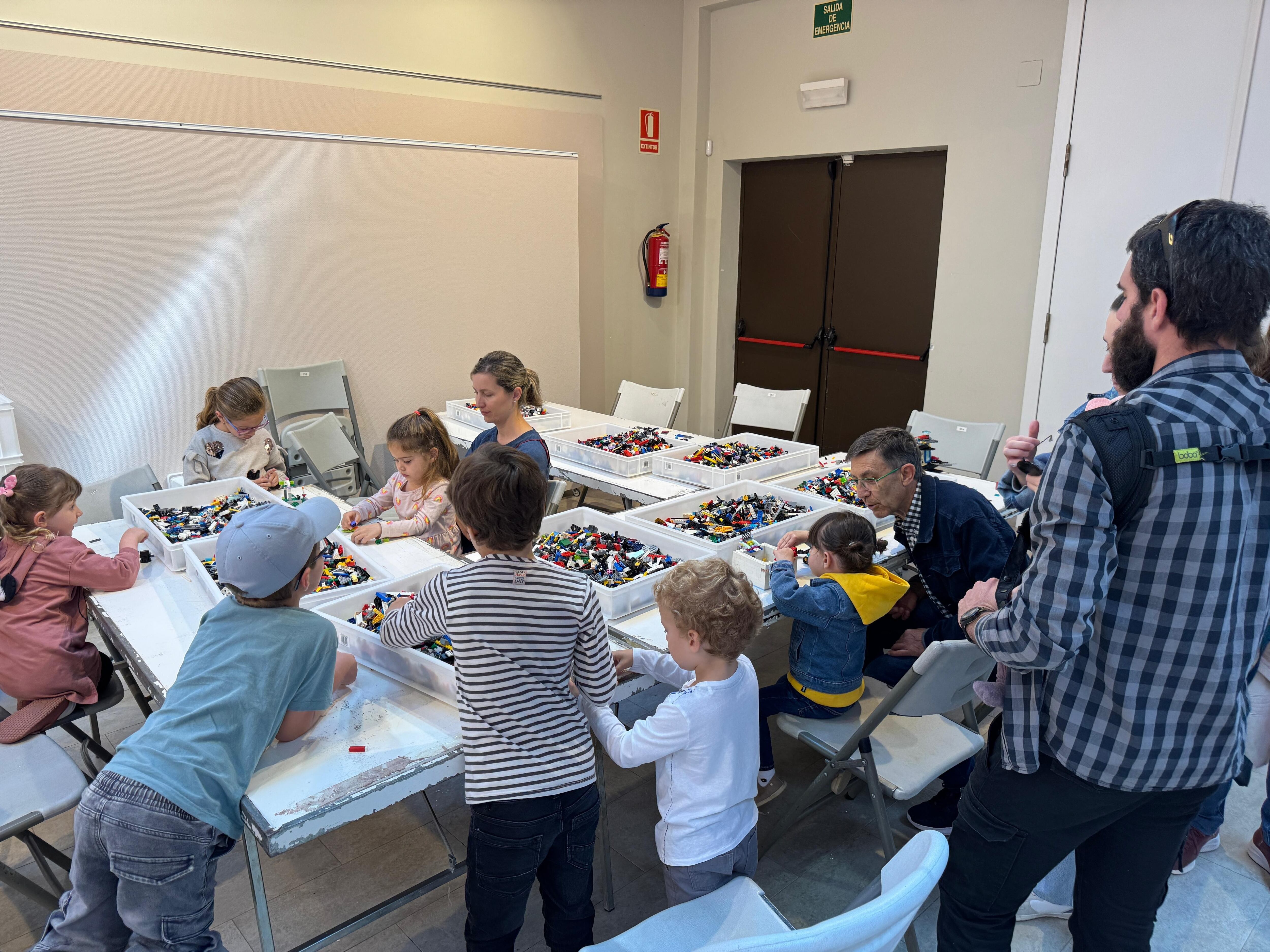 Legomanía en Binéfar. Foto: Ayto. de Binéfar