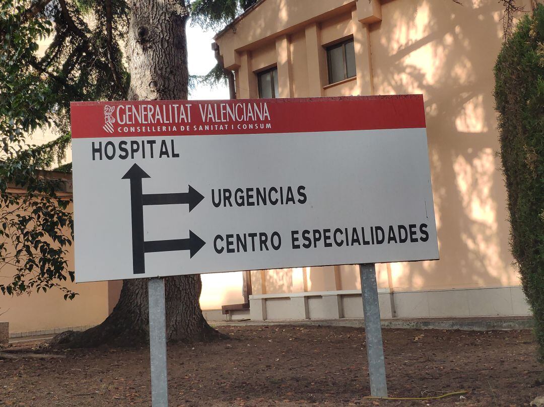 Cartell en l&#039;Hospital d&#039;Ontinyent