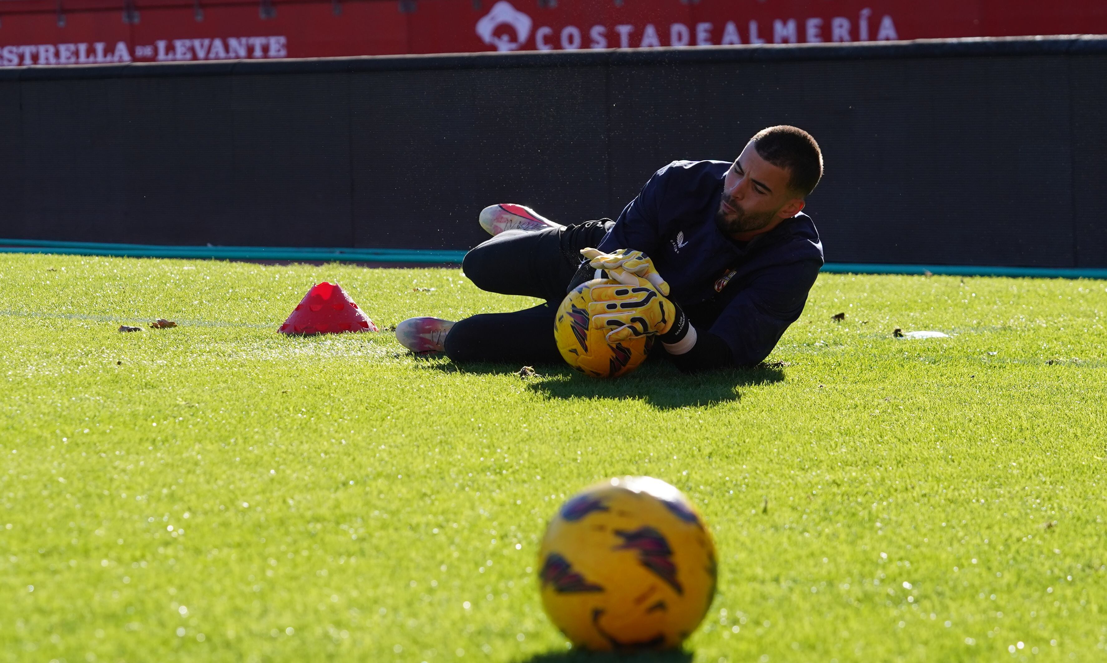 El portugués volvió a ser el jugador más destacado de los rojiblancos con magníficas intervenciones.