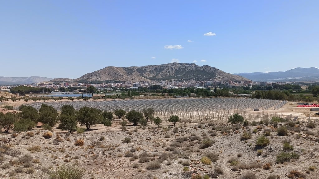 Zona donde se están llevando a cabo los primeros trabajos